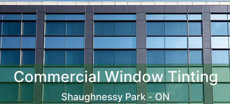  Commercial Window Tinting Shaughnessy Park - ON