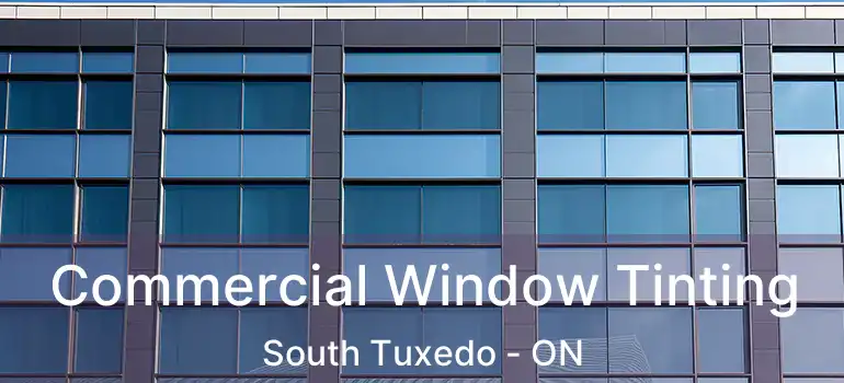  Commercial Window Tinting South Tuxedo - ON