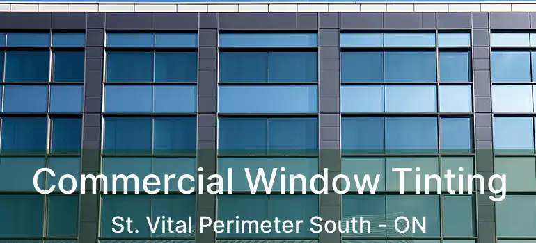  Commercial Window Tinting St. Vital Perimeter South - ON