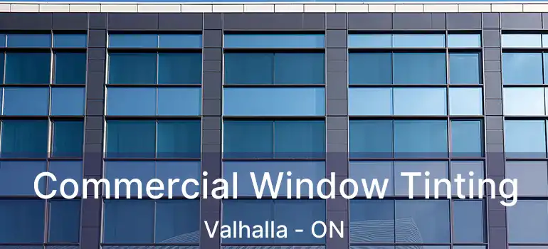  Commercial Window Tinting Valhalla - ON