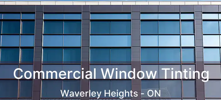  Commercial Window Tinting Waverley Heights - ON