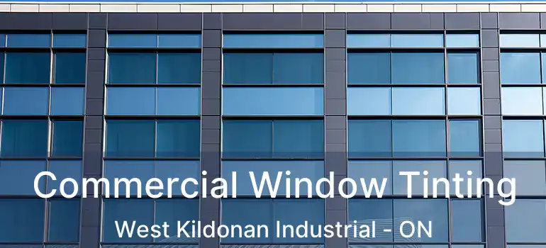  Commercial Window Tinting West Kildonan Industrial - ON