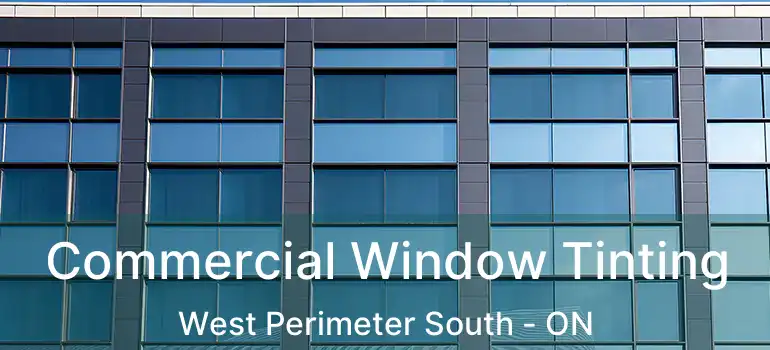  Commercial Window Tinting West Perimeter South - ON
