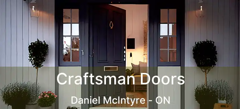  Craftsman Doors Daniel McIntyre - ON