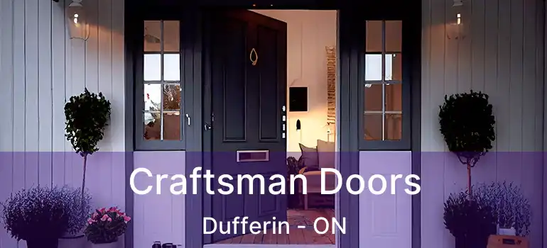  Craftsman Doors Dufferin - ON