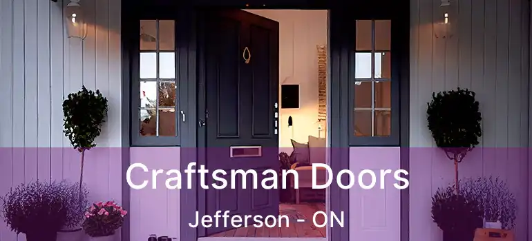  Craftsman Doors Jefferson - ON