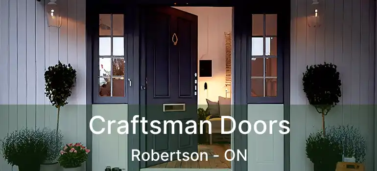  Craftsman Doors Robertson - ON