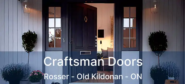  Craftsman Doors Rosser - Old Kildonan - ON