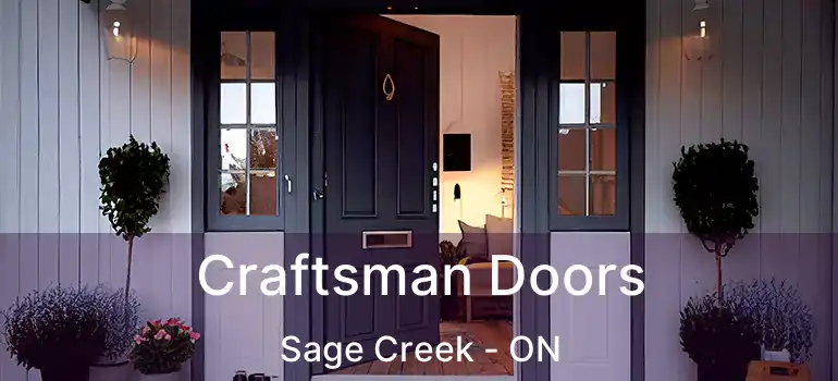  Craftsman Doors Sage Creek - ON