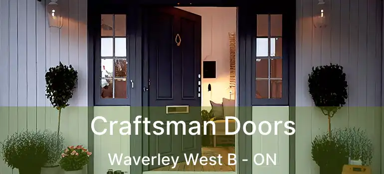  Craftsman Doors Waverley West B - ON