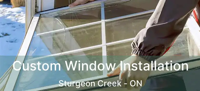  Custom Window Installation Sturgeon Creek - ON