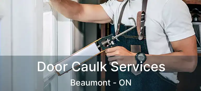  Door Caulk Services Beaumont - ON