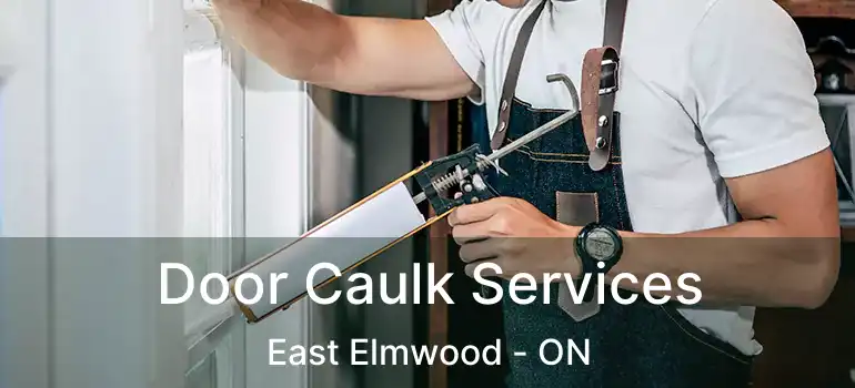  Door Caulk Services East Elmwood - ON
