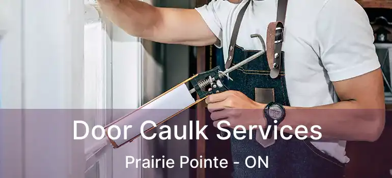  Door Caulk Services Prairie Pointe - ON