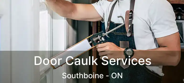  Door Caulk Services Southboine - ON