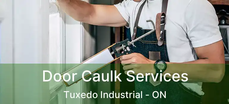  Door Caulk Services Tuxedo Industrial - ON