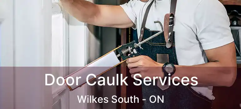  Door Caulk Services Wilkes South - ON