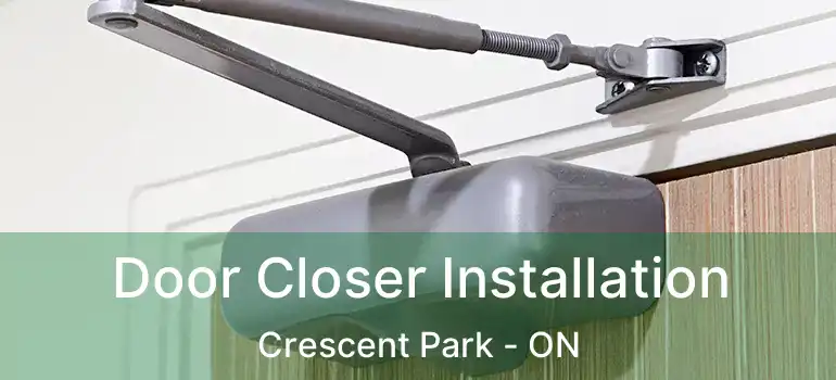  Door Closer Installation Crescent Park - ON