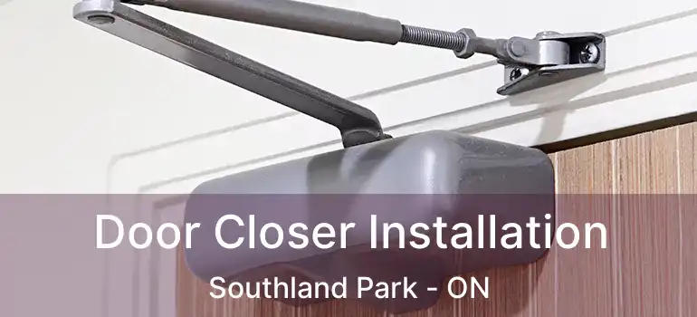  Door Closer Installation Southland Park - ON