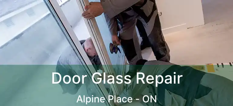  Door Glass Repair Alpine Place - ON
