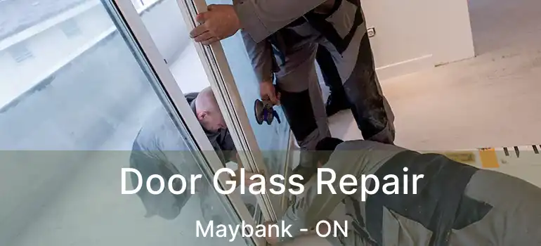  Door Glass Repair Maybank - ON