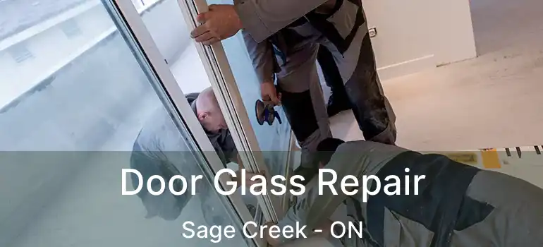  Door Glass Repair Sage Creek - ON