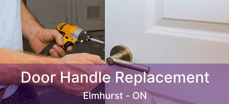  Door Handle Replacement Elmhurst - ON