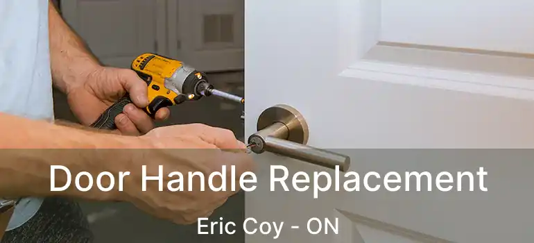  Door Handle Replacement Eric Coy - ON