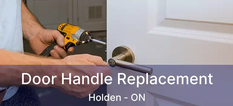  Door Handle Replacement Holden - ON
