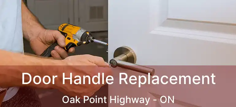  Door Handle Replacement Oak Point Highway - ON