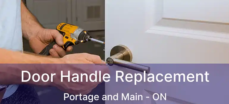  Door Handle Replacement Portage and Main - ON