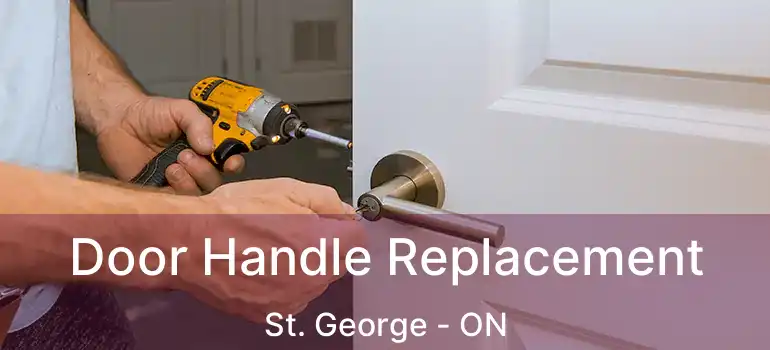  Door Handle Replacement St. George - ON