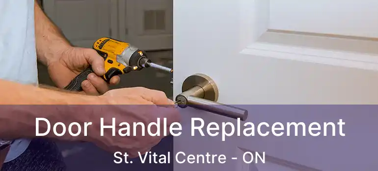  Door Handle Replacement St. Vital Centre - ON