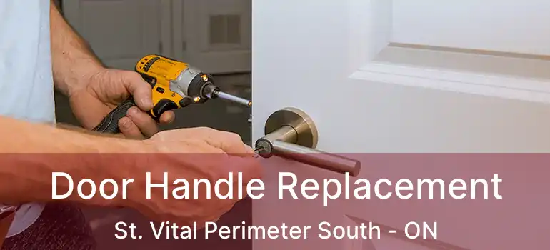  Door Handle Replacement St. Vital Perimeter South - ON