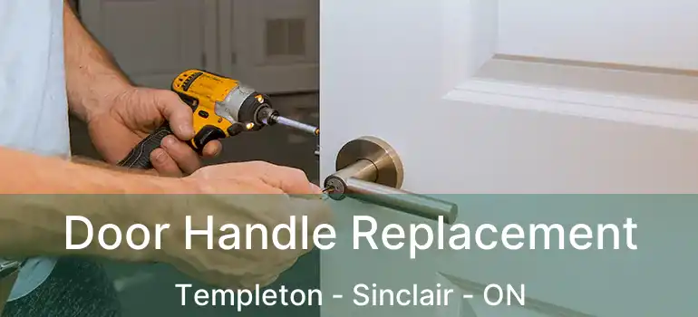  Door Handle Replacement Templeton - Sinclair - ON