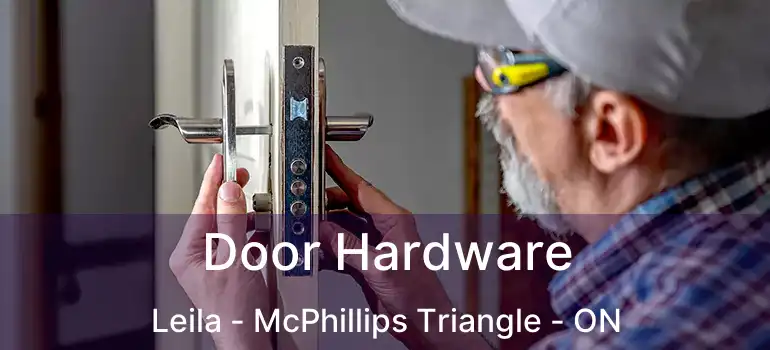  Door Hardware Leila - McPhillips Triangle - ON