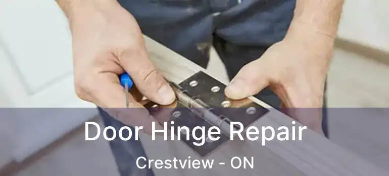  Door Hinge Repair Crestview - ON