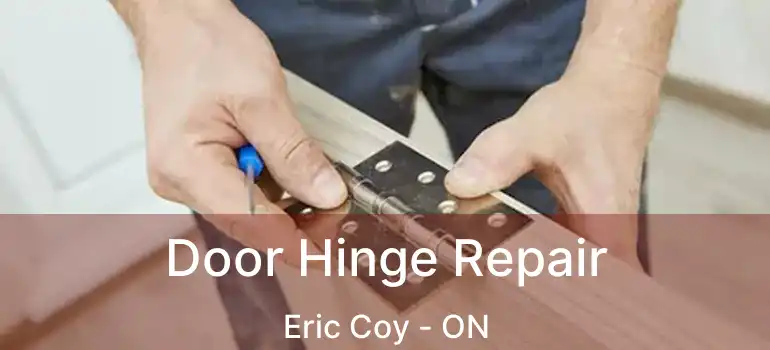  Door Hinge Repair Eric Coy - ON