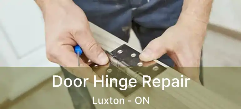  Door Hinge Repair Luxton - ON