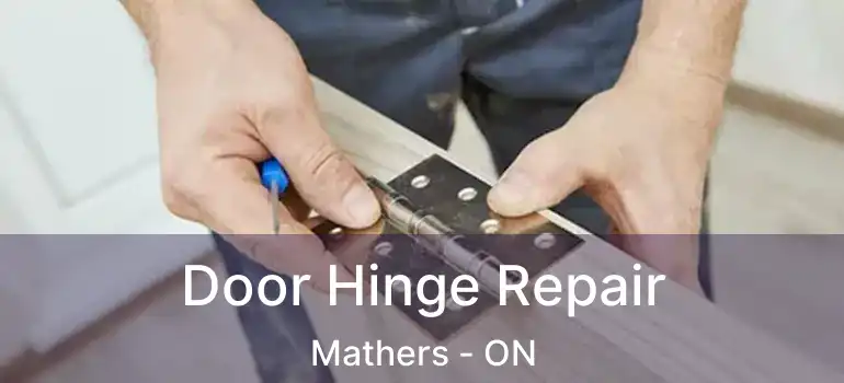  Door Hinge Repair Mathers - ON
