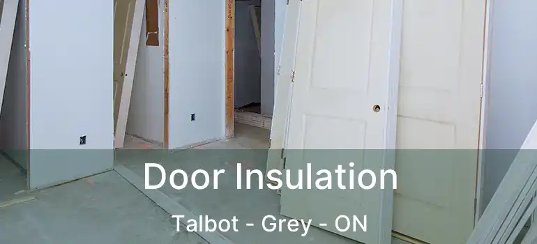  Door Insulation Talbot - Grey - ON