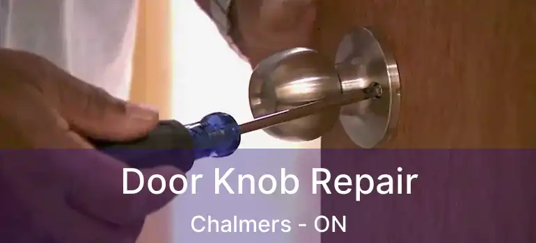  Door Knob Repair Chalmers - ON