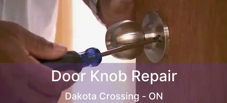  Door Knob Repair Dakota Crossing - ON