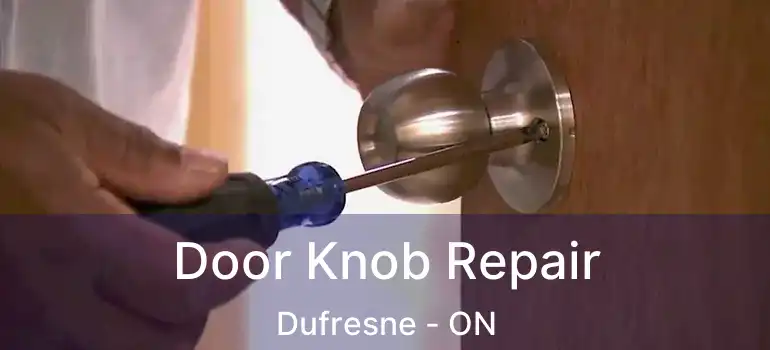  Door Knob Repair Dufresne - ON