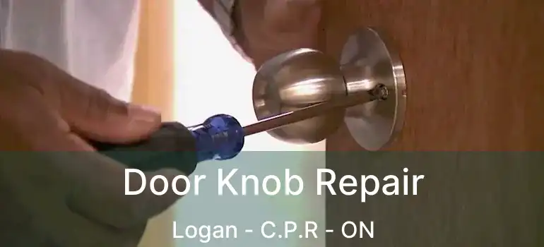  Door Knob Repair Logan - C.P.R - ON