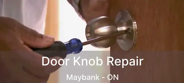  Door Knob Repair Maybank - ON