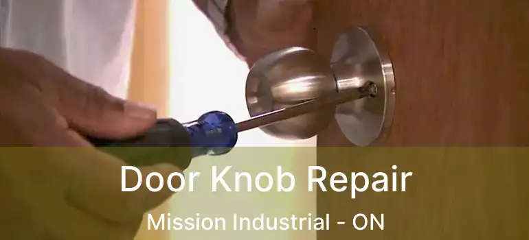  Door Knob Repair Mission Industrial - ON
