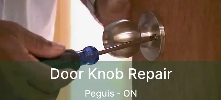  Door Knob Repair Peguis - ON