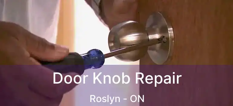  Door Knob Repair Roslyn - ON
