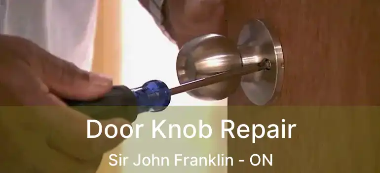  Door Knob Repair Sir John Franklin - ON
